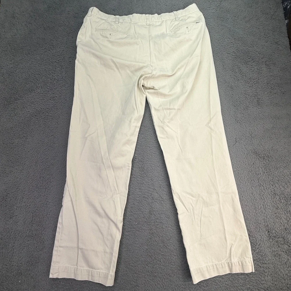 Polo Ralph Lauren Chino Pants Mens 38x32 Beige Classic Fit Cotton Twill Khakis